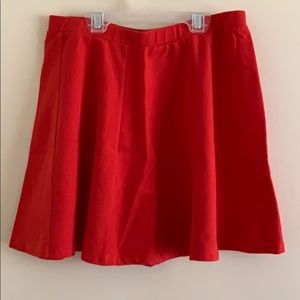 Slip-on circle/skater skirt